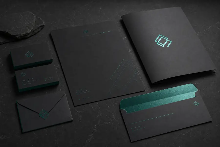 Brand identity work