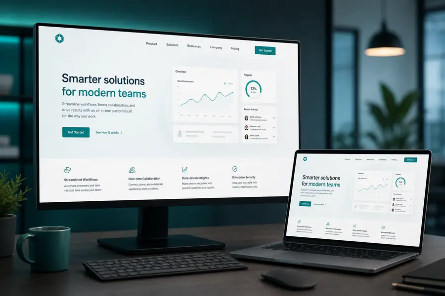 Website design work